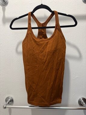 Lululemon Rust Brown Racerback Tank Top - Women